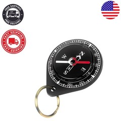 Versatile Brass Compass Pendant with Graduation Marks – Perfect for Travelers