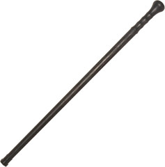 Cane Hiking Stick Mountaineering Stick Black Walking Hiking Men and Women 35 Inc