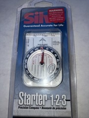 Silva Starter 1-2-3 Precision Compass 2801290 Johnson Outdoor Series ~ Hiking