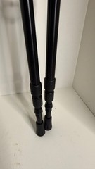 Trekking Poles Hiking by All In Motion Adjustable Aluminum Black New In Box NWT