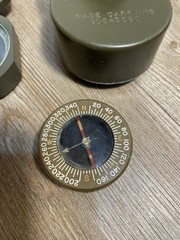 M2 Brunton Pocket Transit Compass & US Army Corps Wrist Compass US Military