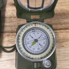 Military Style Waterproof Hiking Survival Compass – Boy Scout Outdoor Navigation