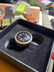 sangin instruments FDE compass brushed flat dark earth 20mm compass watch tool