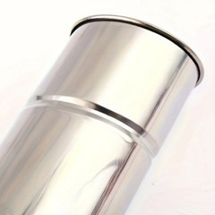 Camping Outdoor Cooking Chimney Kit Spark Arrestor Straight Pipe Connection