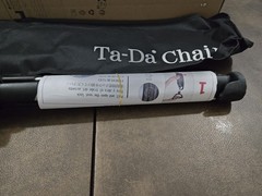 STEP2GOLD Ta-Da Chair Series 2 Portable Trekking Hiking Pole – 34.2″ Black