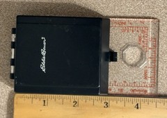 VTG Eddie Bauer Mirror Sighting Compass – Liquid Filled Orienteering Tool – VGUC