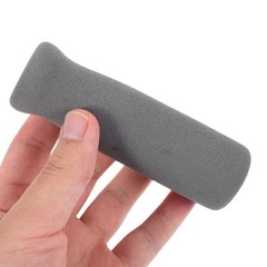 2Pcs Crutch Handle Grips Grey Thickened Nonslip Comfortable Grip for Daily Use