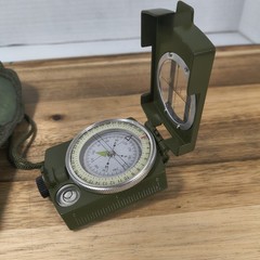 Military Style Waterproof Hiking Survival Compass – Boy Scout Outdoor Navigation
