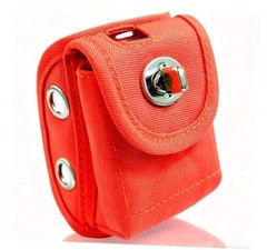 Orange Nylon Transponder Mounting Pouch – Waterproof – Status Window