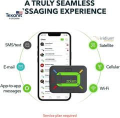 Satellite Communicator – Two-Way Global SMS Text Messenger & Email, Emergency SO