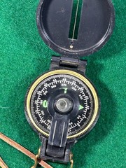 Vintage Precise Pathfinder Engineer Lensatic Compass
