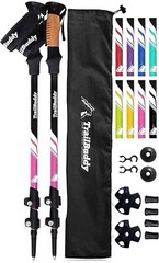 Trailbuddy Trekking Poles – Lightweight, Collapsible Hiking Poles Plum Purple