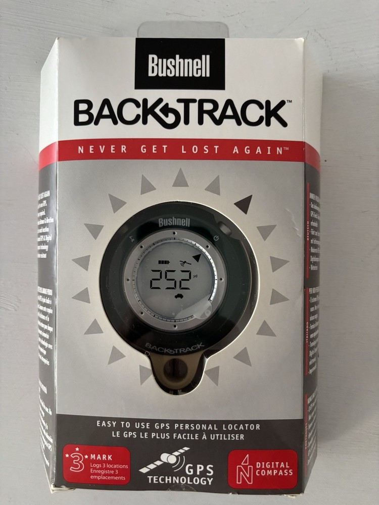 Bushnell Back Track GPS Personal Location Device 360061 New Old Stock