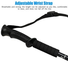 2X Trekking Poles Nordic Walking Hiking Sticks Adjustable Anti-shock Alpenstock