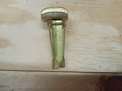 Vintage Brass Belt Compass