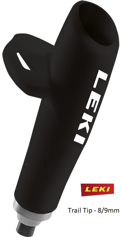 Leki Sentier Pointe Noir (1 Paire) – Pour Remplacer Avec Instructions