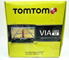 TomTom VIA 1405 M GPS Device – Lifetime Maps Edition