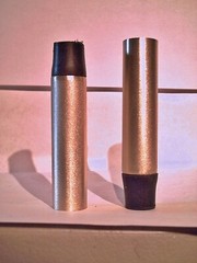 walking stick tip BRASS with HARD RUBBER bottom made for a 5/8″ stick BOTTOM USA