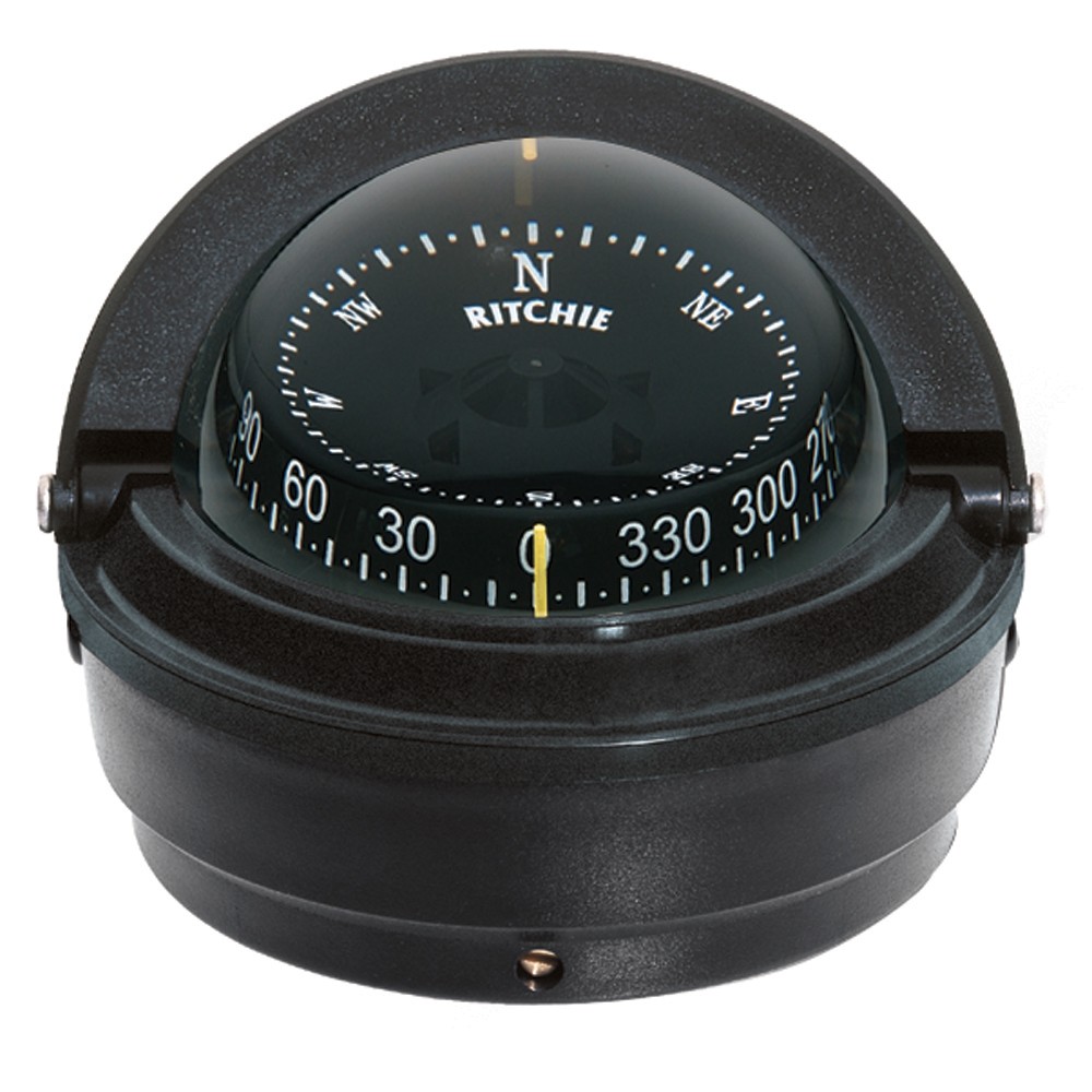 Ritchie S-87 Voyager Compass – Surface Mount – Black S-87 UPC 010342140333