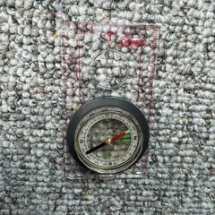 Coleman Map Compass Liquid Filled Ruler
