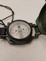 Cammenga Model 3H Tritium Lensatic Compass Olive Drab US Military Issue Pouch