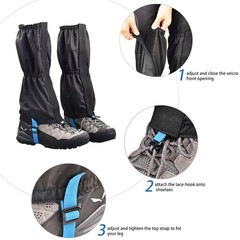 Breathable Hiking Gaiters Waterproof for Jungle Trekking Snow Climbing