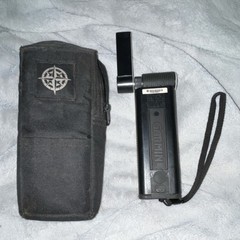 Garmin GPS 45 Handheld Hiking GPS Black Beige with Carry Case