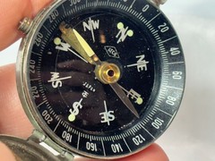 Vtg ATCO Compass Made In Japan Engraved “D”