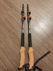 REI Co-op Traverse 700/316 Aluminum Lever Lock Trekking Poles Cork/ Foam