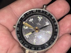 Vtg ATCO Compass Made In Japan Engraved “D”