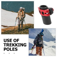 Trekking Pole External Lock Climbing Flip Outdoor Hiking Poles Accessories
