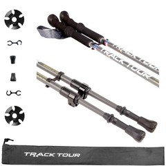 Carbon Fiber Trekking Poles Ultra Lightweight Hiking Poles Walking Sticks wit…