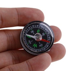 30mm Mini Compass Camping Hiking Outdoor Travel Navigation Wild Survival ToY..X