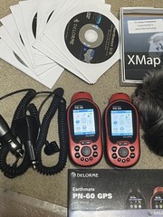 2x DeLorme Earthmate PN-60 Handheld