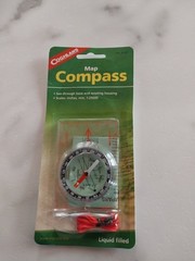 Emergency/Survival: Coghlan’s “Map Compass” – Model #8162 – Baseplate, Rotating