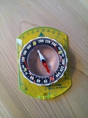 Brunton Classic Compass With Optic Green Baseplate 9020G