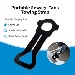 For RV Portable Sewage Tank Tow Strap Rubber Fabric Composite Construction