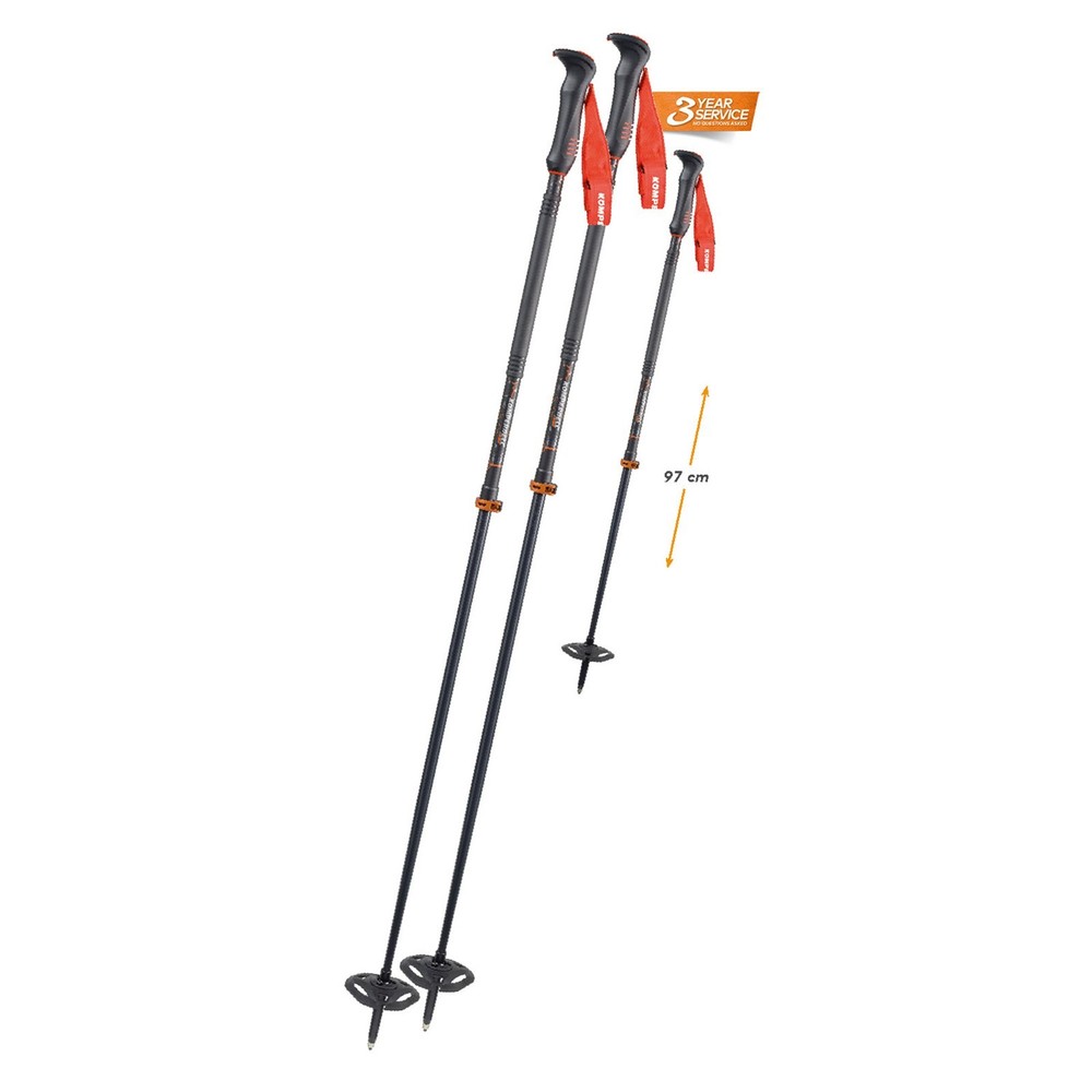 Komperdell D’cent Vario Ski Touring Pole, NEW with invoice, RRP 129,-