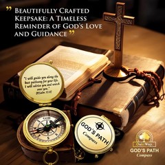 God’s Path Compass – Communion & Confirmation Gift for Teenage Boys | Baptism…