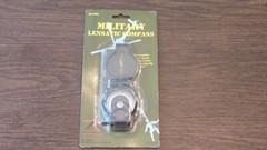 Green Military Style Liquid Filled Lensatic Marching Compass Item #406 Rothco
