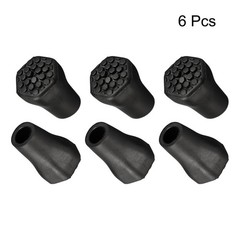 6Pcs Trekking Pole Tips Climbing Ski Cane Tip Protectors Replacement Accessories