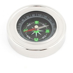60mm Dia Round Dial Portable Sensitive Compass for Outdoor Hiking Camping