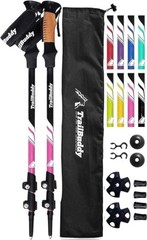 TrailBuddy 1A Anti Shock Sticks Adjustable Trekking Poles