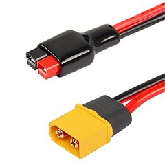 12 AWG For XT60 Male Solar Panel Cable 1 Meter for Portable Generators
