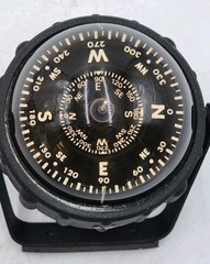 YCM Marine Navigation Compass Black 045 Japan w/ Mounting Bracket