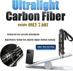 Travel-Friendly Ultralight Hiking Poles with Tungsten Tips – 2-Pack Convenience