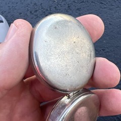 Vintage PIC Brass Compass – With Lock and Direction Arrow – Made in Germany