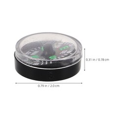 12pcs Compass 20mm Compact Lightweight For Outdoor Activities