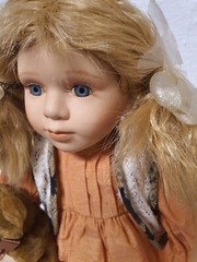 Country Dolls Creactiv Porcelain Doll 40 cm Limited Edition with Tag and…