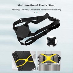 Quick Release Figure Eight Luggage Straps Adjustable for Secure Suitcase Fixing